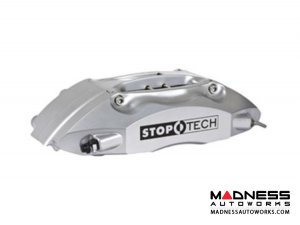 MINI Cooper/ Cooper S Front Big Brake Kit by Stop Tech - ST40 Silver Calipers/ Slotted Rotors 328mmx28mm (R52/ 56)